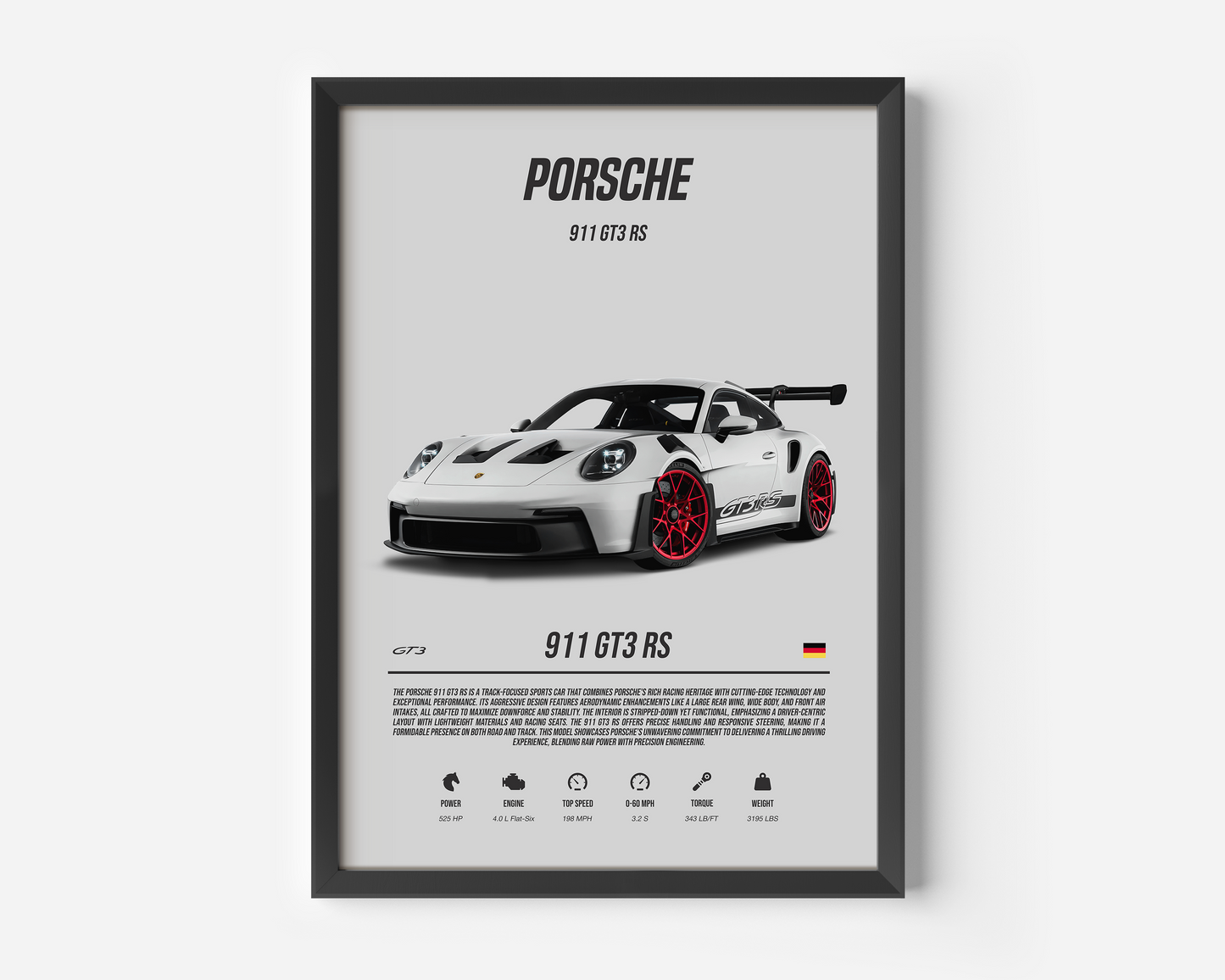 PORSCHE 911 GT3 RS