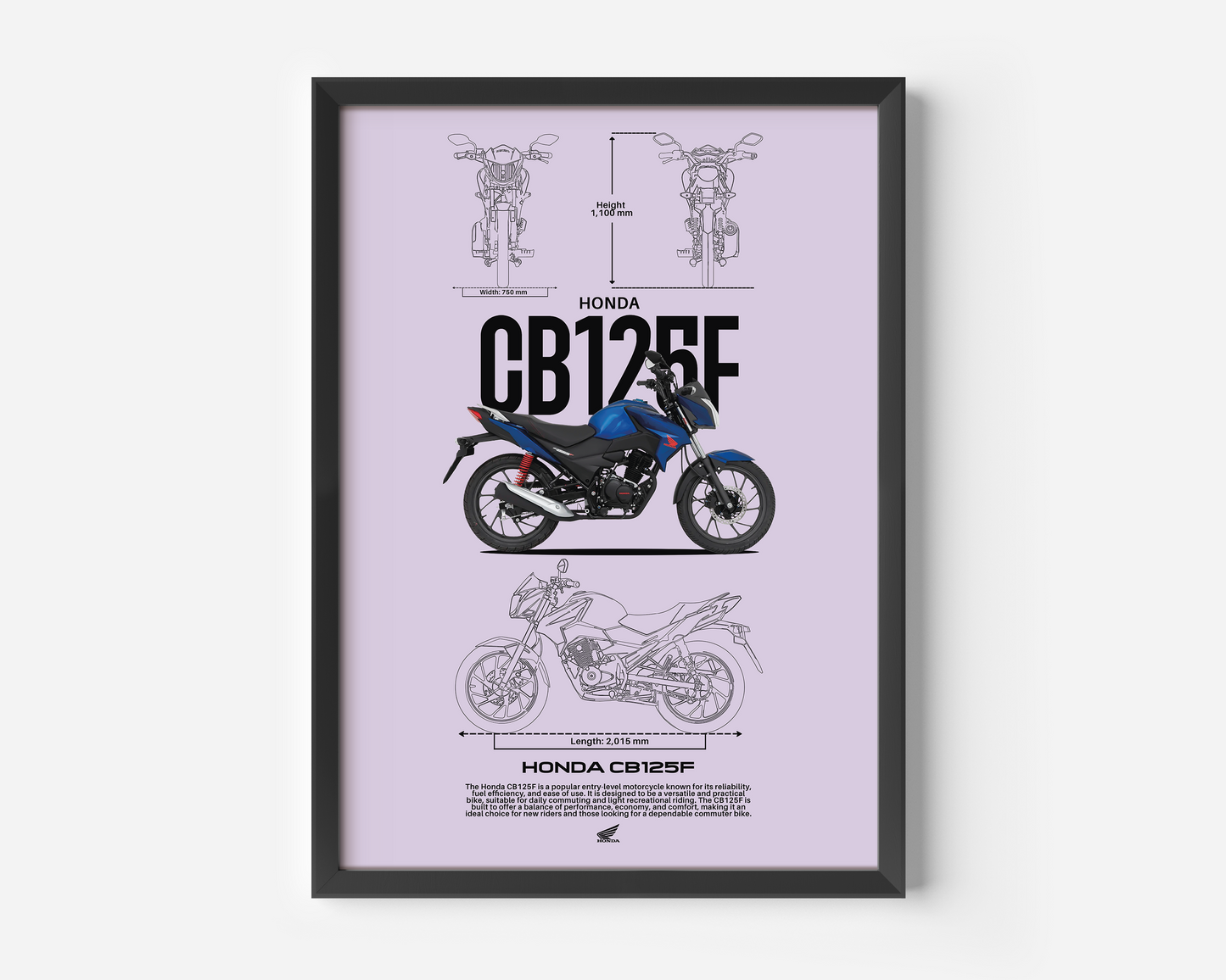 HONDA CB125F